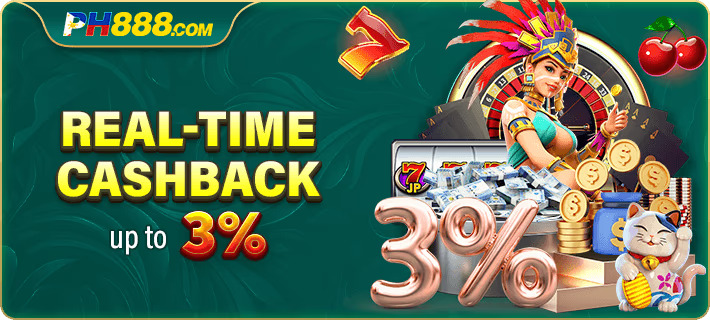 PH888 Real-Time Cashback Up to 3%: Continuous Rewards for Every Play-第1张图片-PH888 JILI Slots