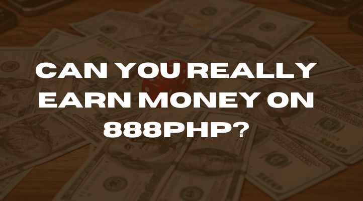 Can You Really Earn Real Money on 888PHP by Playing Jili Games?